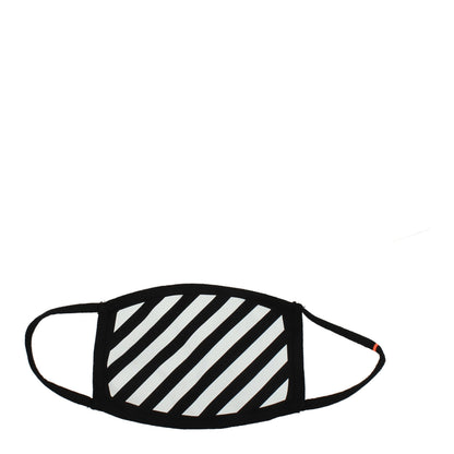Mascarilla Off-White de algodón negra