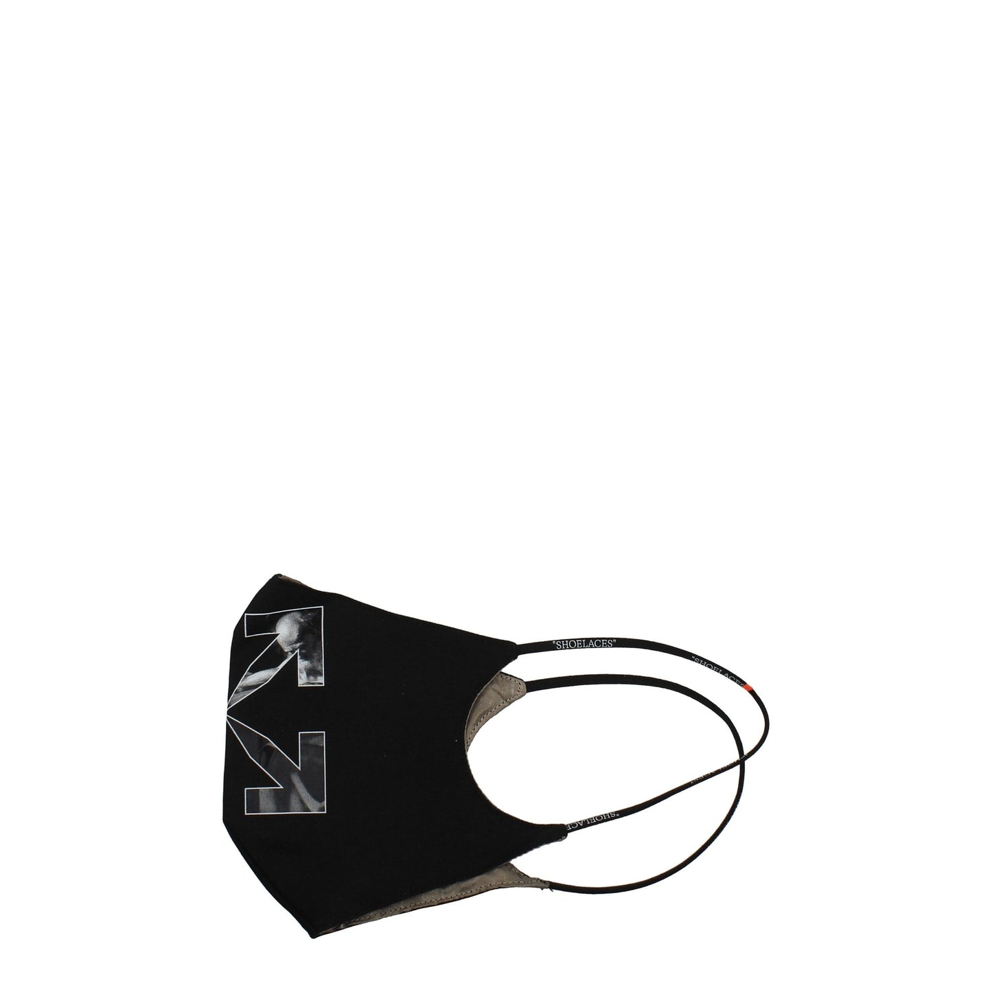 Mascarilla de algodón negra Off-White