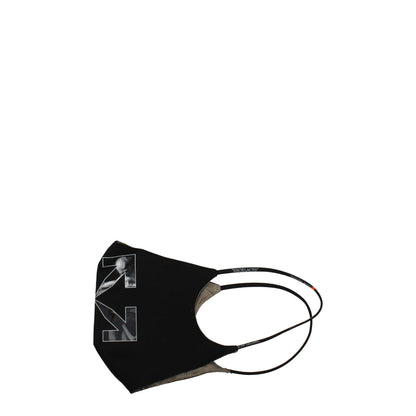 Mascarilla de algodón negra Off-White