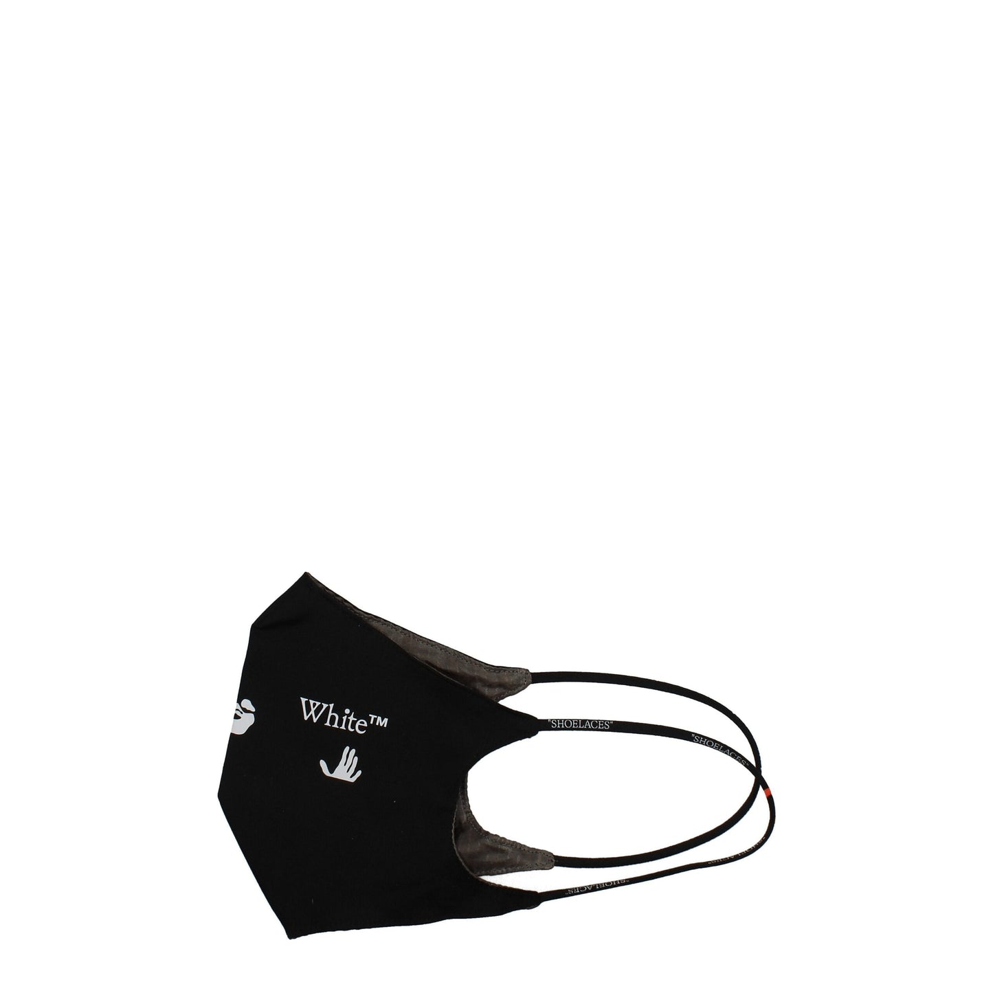 Masque facial Off-White en coton noir