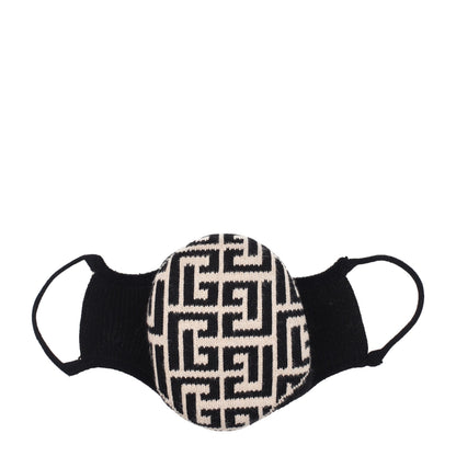 Masque facial Balmain en coton beige