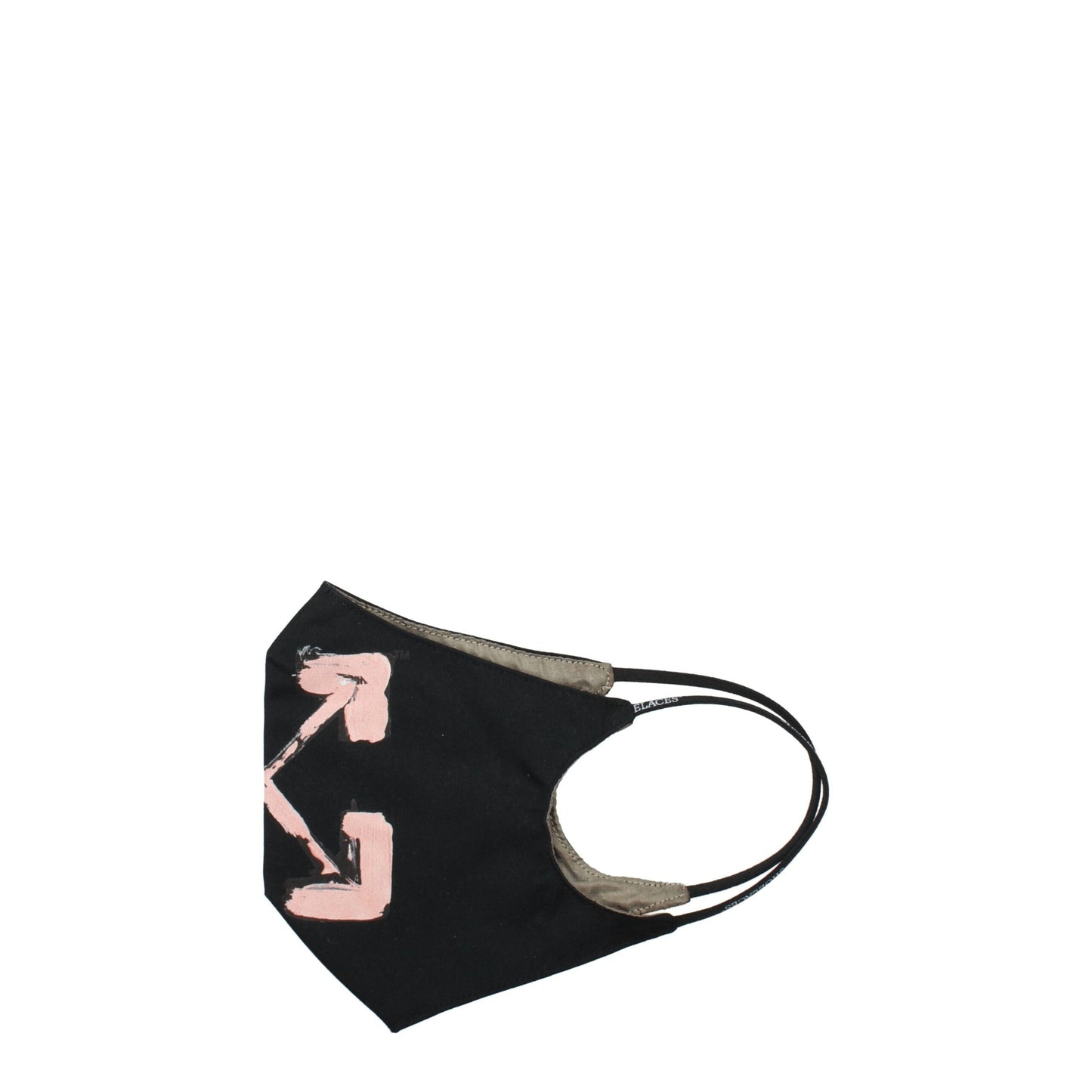 Masque Off-White en coton noir