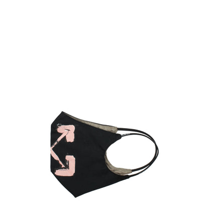 Masque Off-White en coton noir