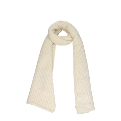 Bufanda de lana beige Off-White