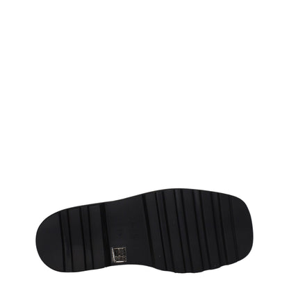 Zapatos Oxford y Derby de cuero negro Dolce & Gabbana