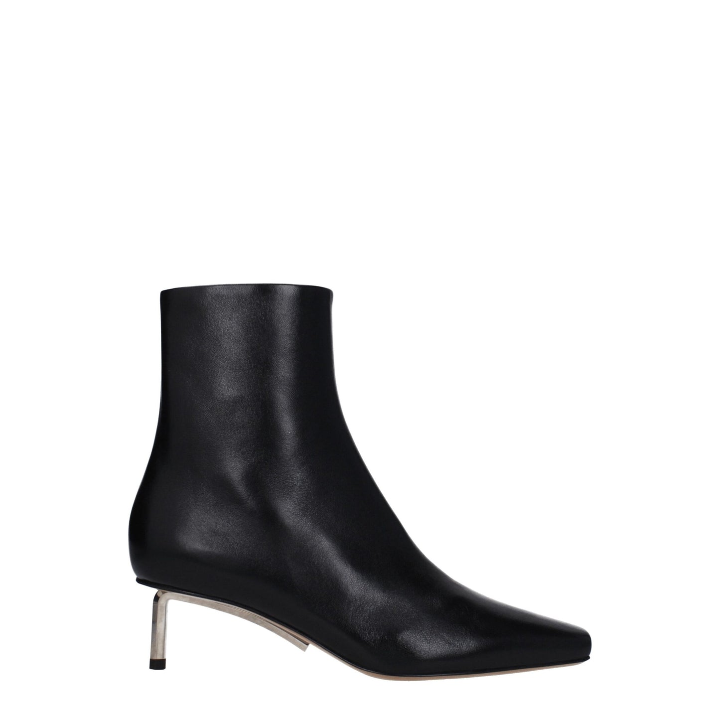 Botines Off-White de piel negra