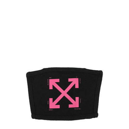Masque facial Off-White en coton noir