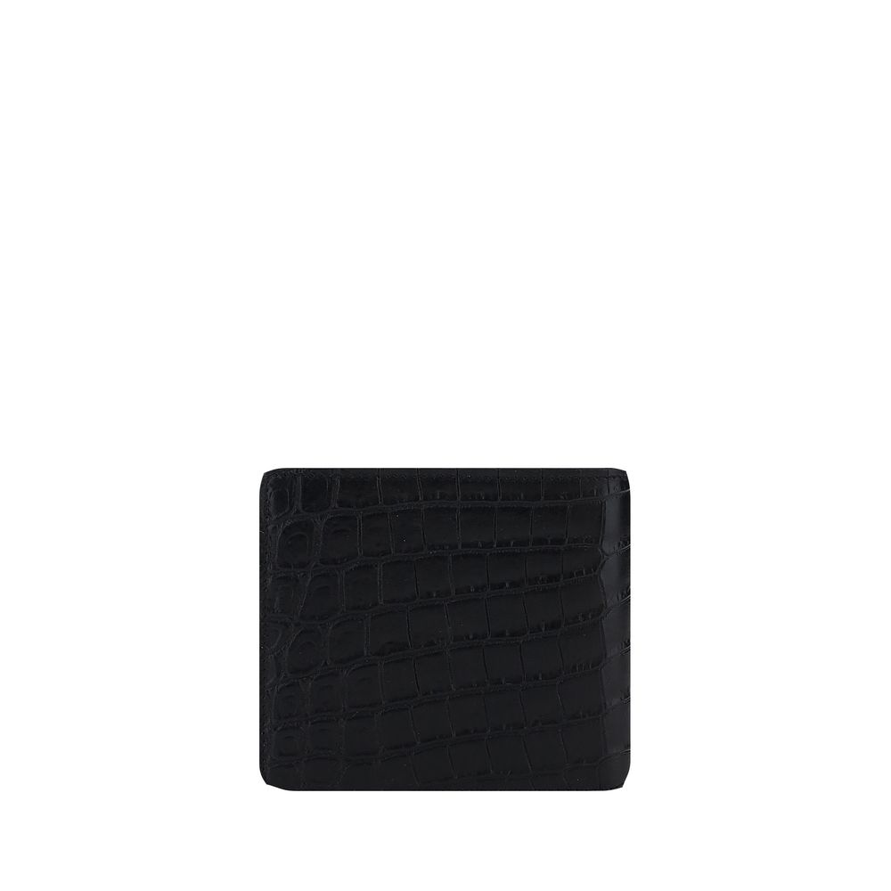 Cartera Saint Laurent de Piel de Becerro Negra Bos Taurus