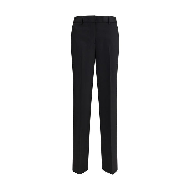 Lardini Black Wool Oves Aries Pants