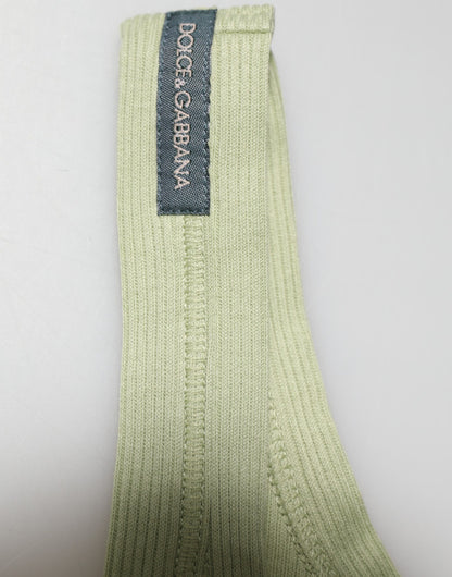 Dolce & Gabbana Camiseta sin mangas verde claro para hombre