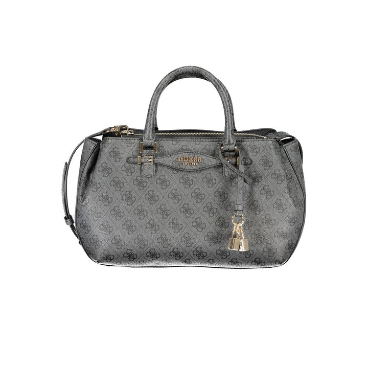 Guess Jeans Black Polyethylene Handbag