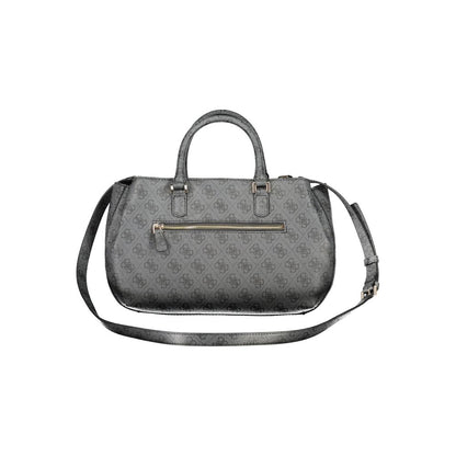 Guess Jeans Black Polyethylene Handbag