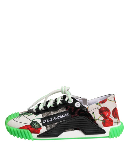 Zapatillas Dolce & Gabbana Multicolor DG Logo Leopardo Cereza