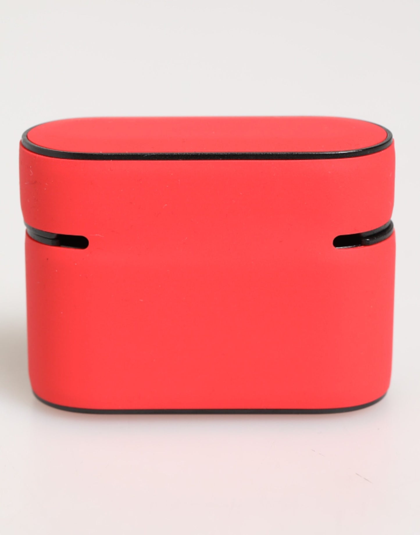 Étui Airpods Dolce & Gabbana Homme Rouge en PVC Gaufré Logo DG