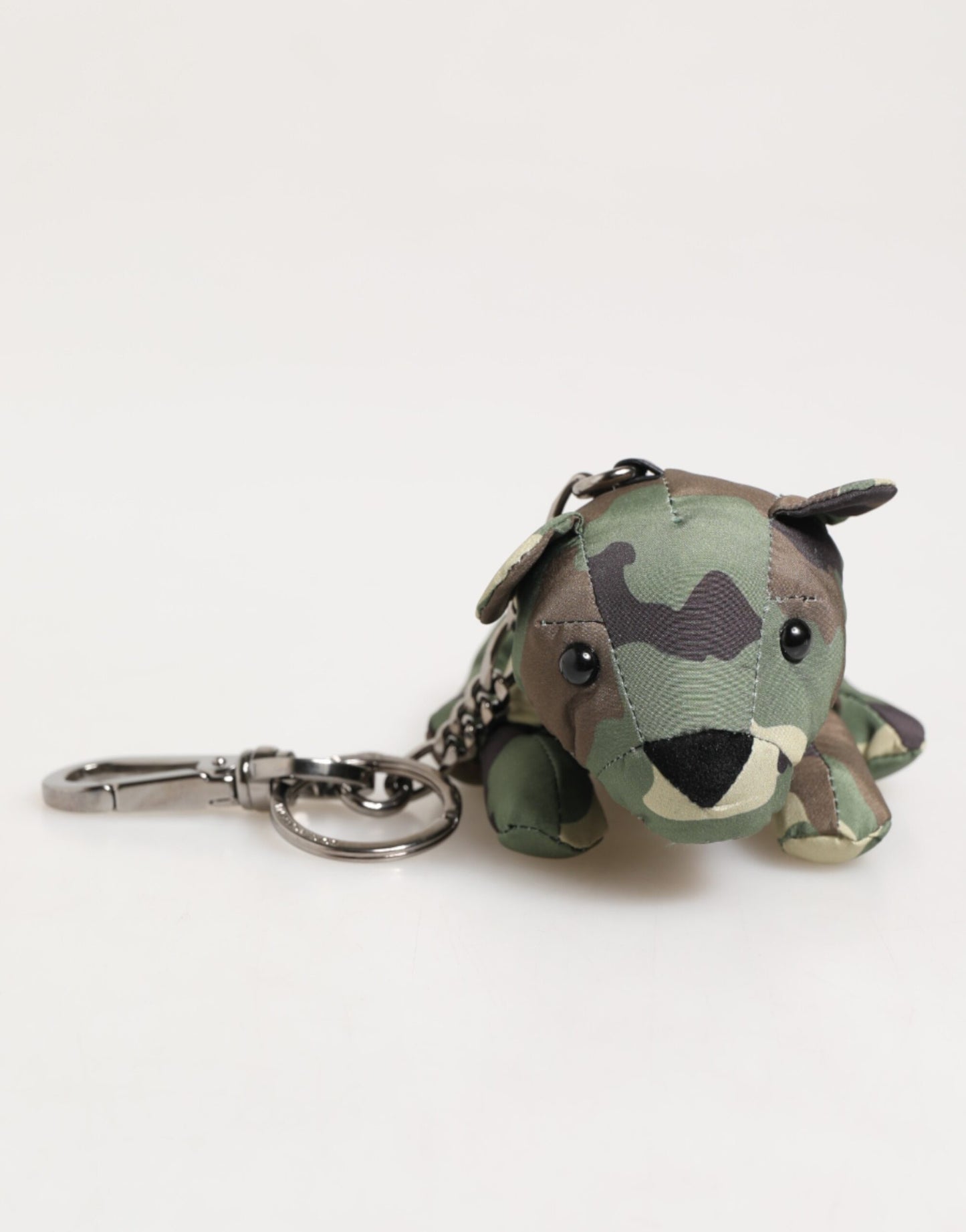 Porte-clés Dolce & Gabbana camouflage multicolore silhouette animale