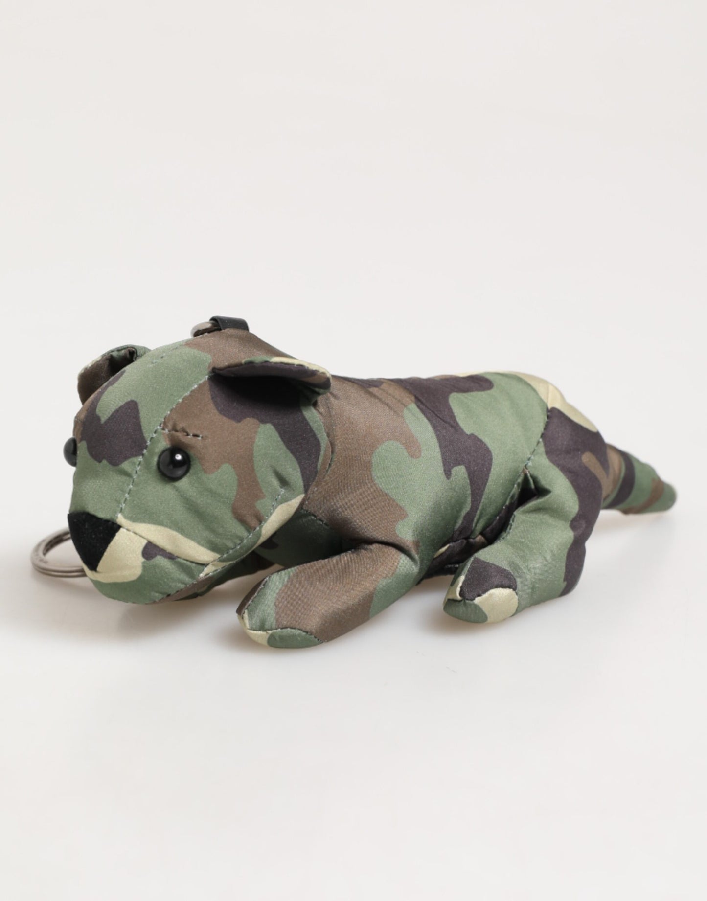 Porte-clés Dolce & Gabbana camouflage multicolore silhouette animale