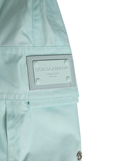 Short de bain Dolce & Gabbana en polyester bleu aqua pour homme