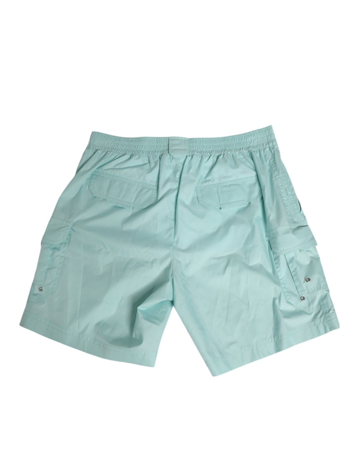 Short de bain Dolce & Gabbana en polyester bleu aqua pour homme