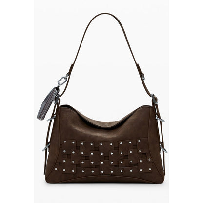 Desigual Marrone Poliuretano Women Handbag