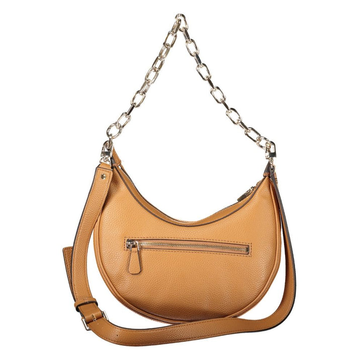 Guess Jeans Marrone Poliuretano Women Handbag