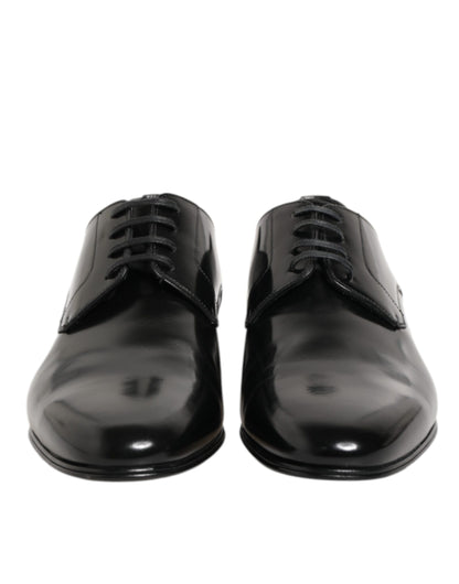 Chaussures habillées Richelieu Dolce & Gabbana en cuir de veau noir pour homme