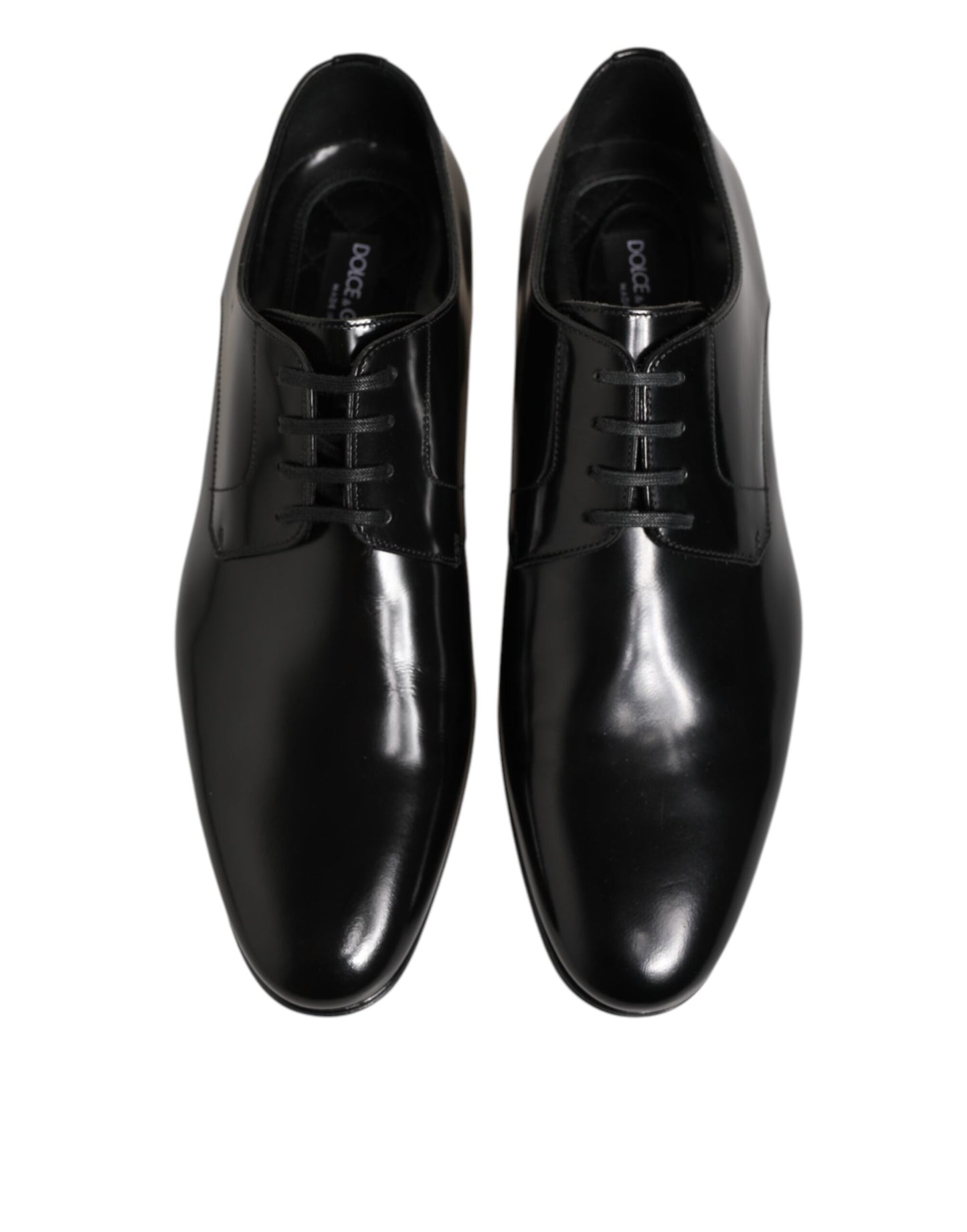 Chaussures habillées Richelieu Dolce & Gabbana en cuir de veau noir pour homme