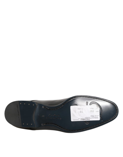 Chaussures habillées Richelieu Dolce & Gabbana en cuir de veau noir pour homme