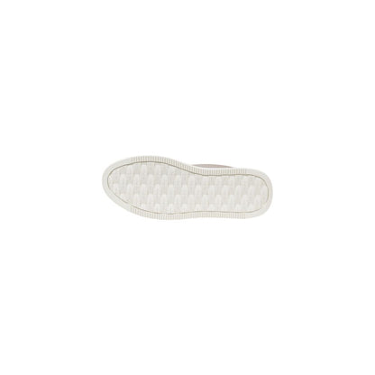 Calvin Klein Jeans Beige Recycled Cotton Platform Sneakers