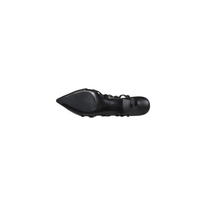 ASH Black Leather High Heel Pumps