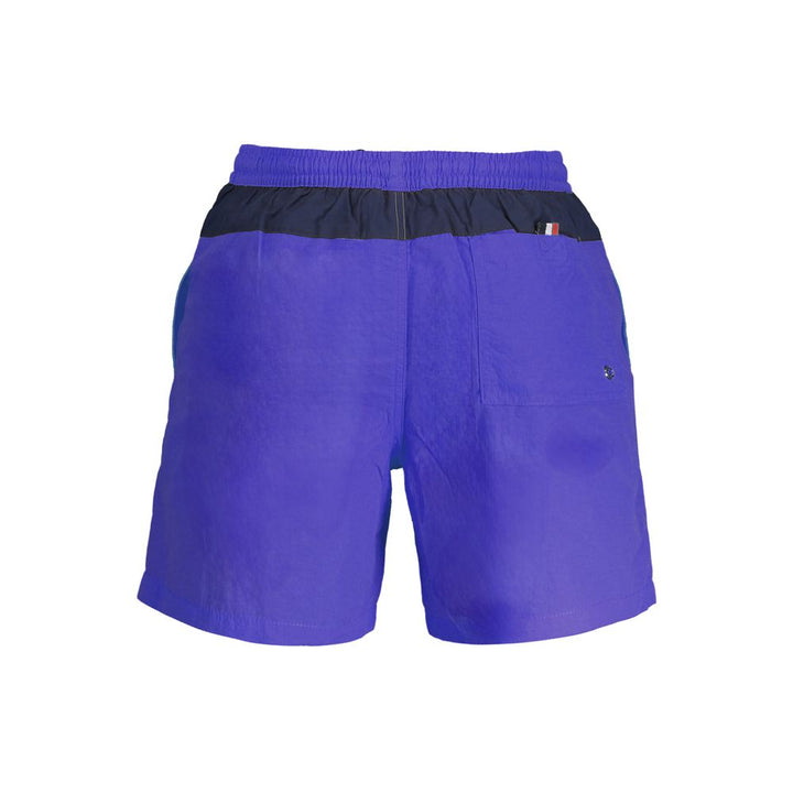Norway 1963 Blue Polyester Men's Swim Trunk