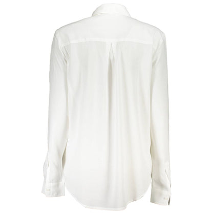 Desigual Bianco Viscosa Women Shirt