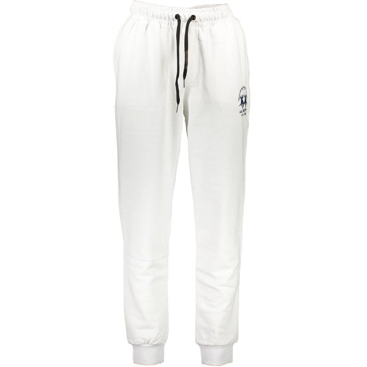 La Martina Bianco Cotton Men's Sweatpant