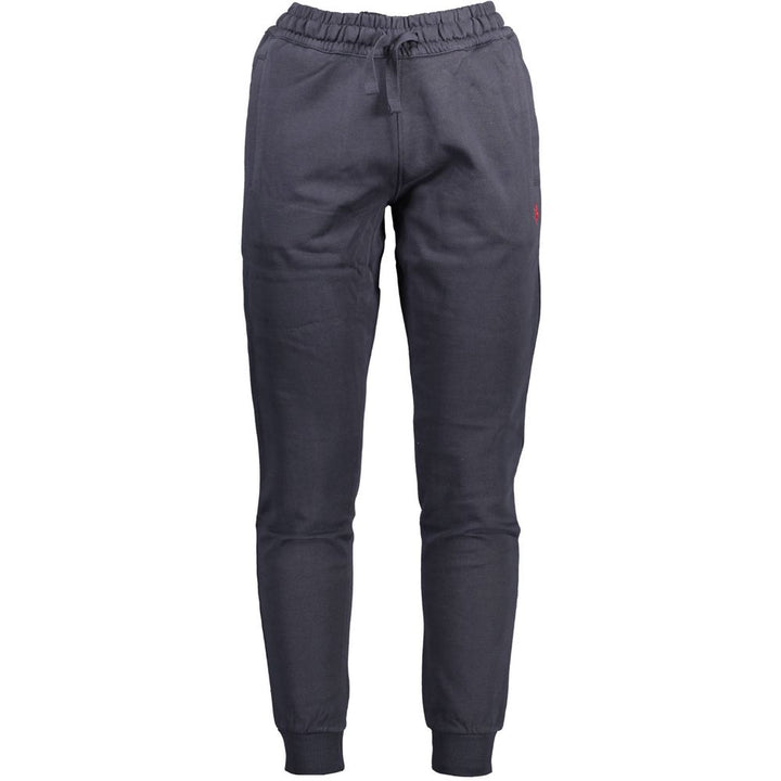U.S. POLO ASSN. Blue Cotton Men's Trouser