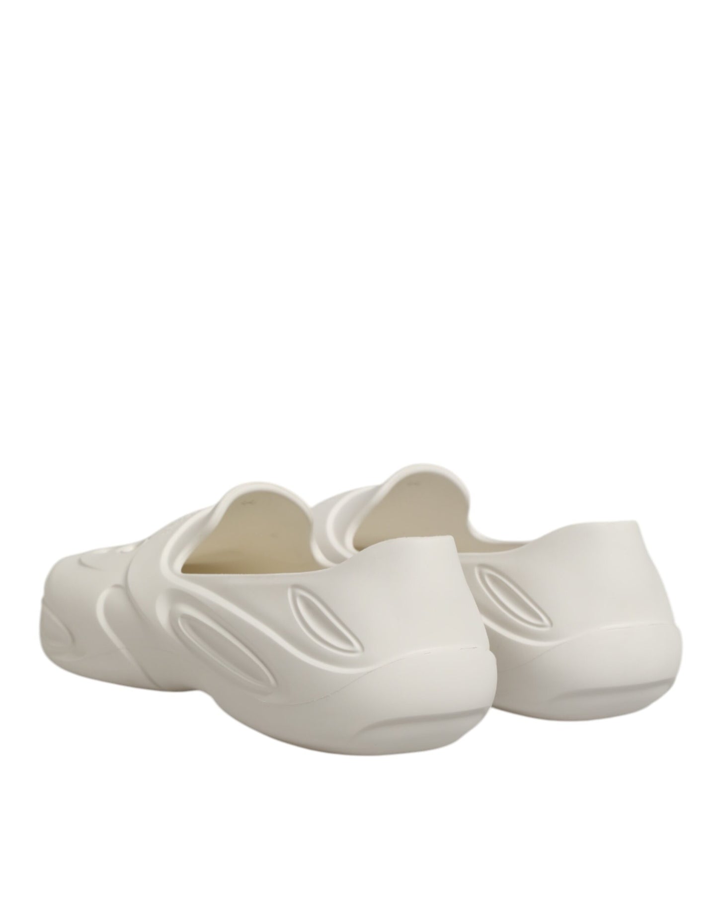 Chaussures Baskets Basses Dolce & Gabbana en Caoutchouc Blanc