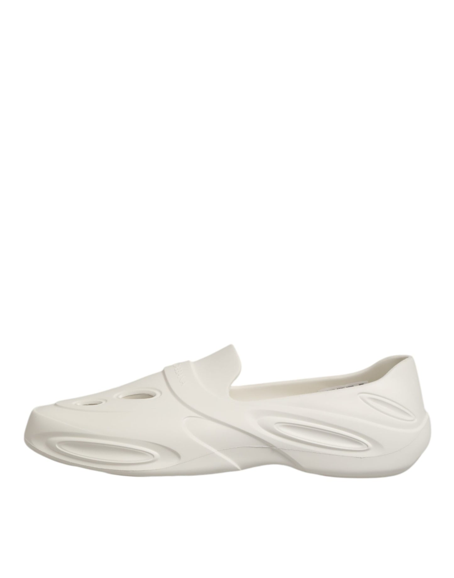 Chaussures Baskets Basses Dolce & Gabbana en Caoutchouc Blanc