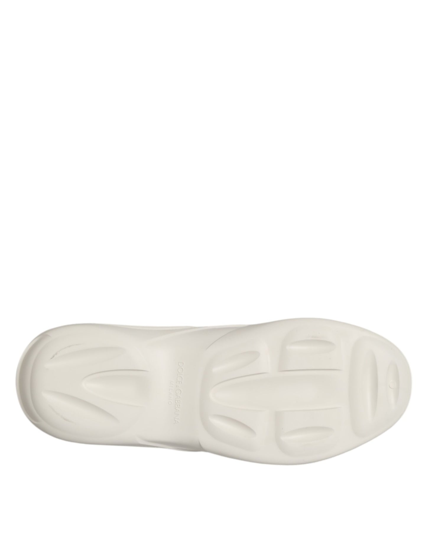 Chaussures Baskets Basses Dolce & Gabbana en Caoutchouc Blanc