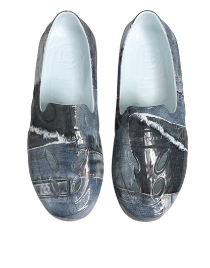 Chaussures Dolce & Gabbana Baskets basses multicolores en caoutchouc pour homme