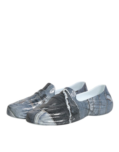 Chaussures Dolce & Gabbana Baskets basses multicolores en caoutchouc pour homme