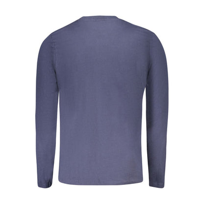 North Sails Blue Cotton Men's T-Shirt
