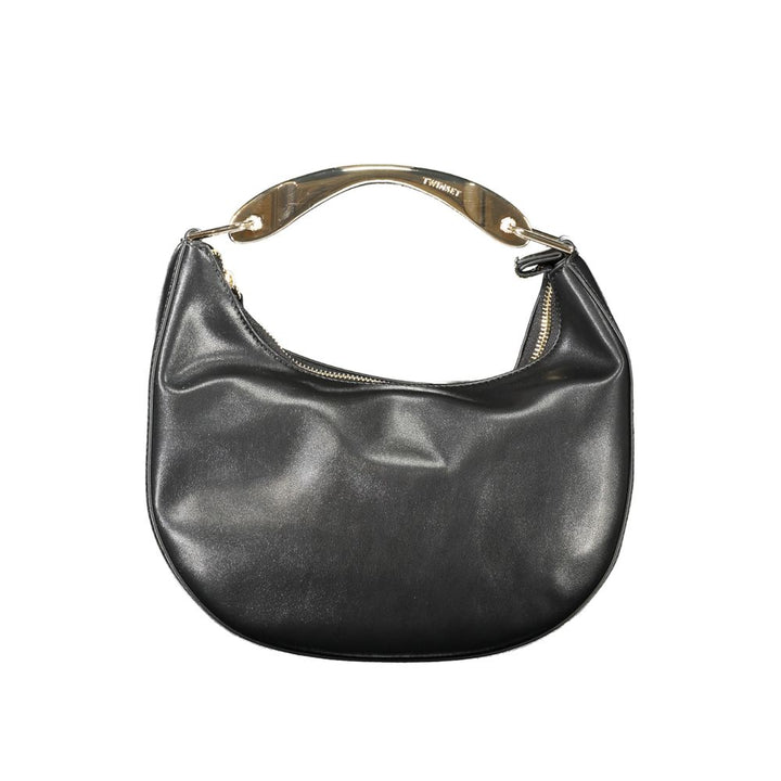 Twinset Nero Poliuretano Women Handbag