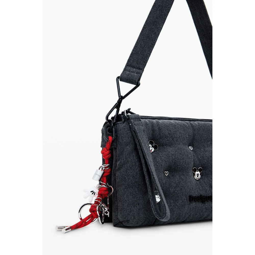 Desigual Grigio Polyester Women Handbag