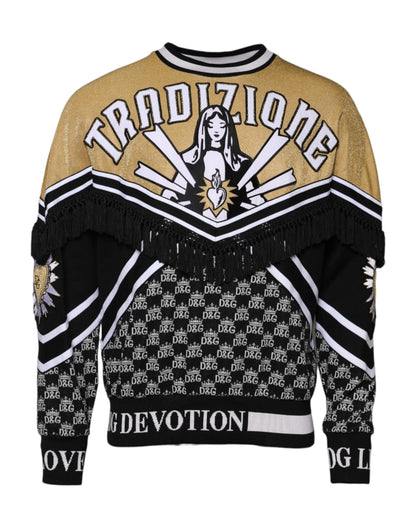 Sudadera Dolce & Gabbana Multicolor Tradizione E Devotion