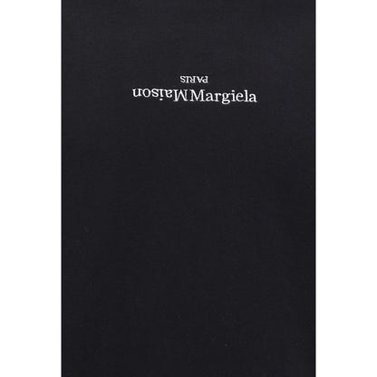 Maison Margiela Black Cotton Sweatshirt