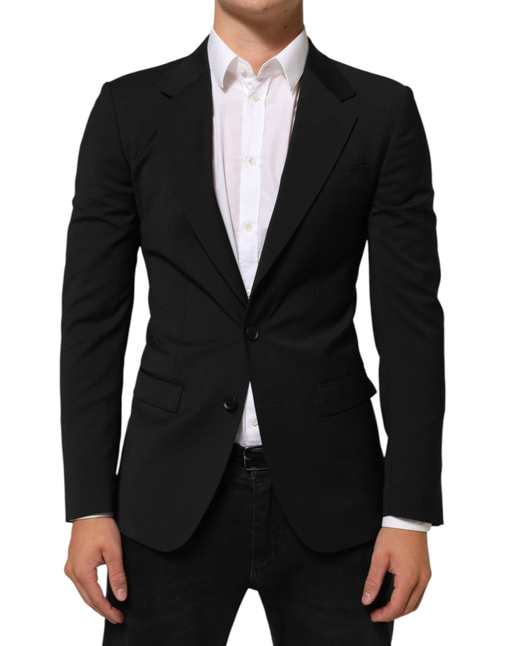 Chaqueta Americana Traje Negra Dolce & Gabbana STAFF de 2 Botones