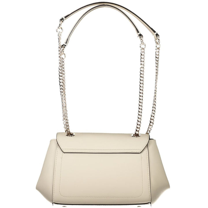 Guess Jeans Bianco Poliuretano Woman Handbag