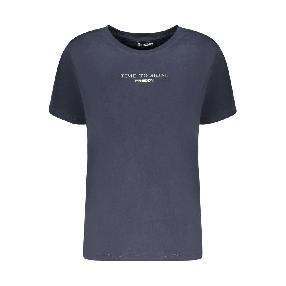Freddy Blu Cotton Women T-Shirt