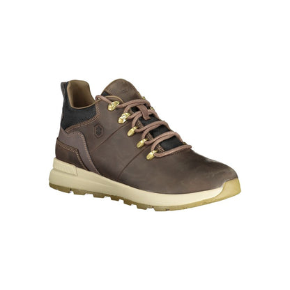 Lumberjack Marrone Leather Men Ankle Boot