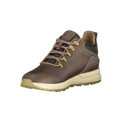 Lumberjack Marrone Leather Men Ankle Boot