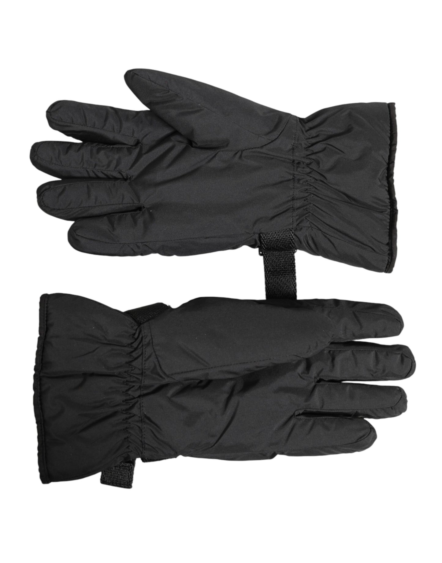 Guantes Cortavientos, Térmicos y Antideslizantes Negros Dolce & Gabbana para Esquí/Invierno