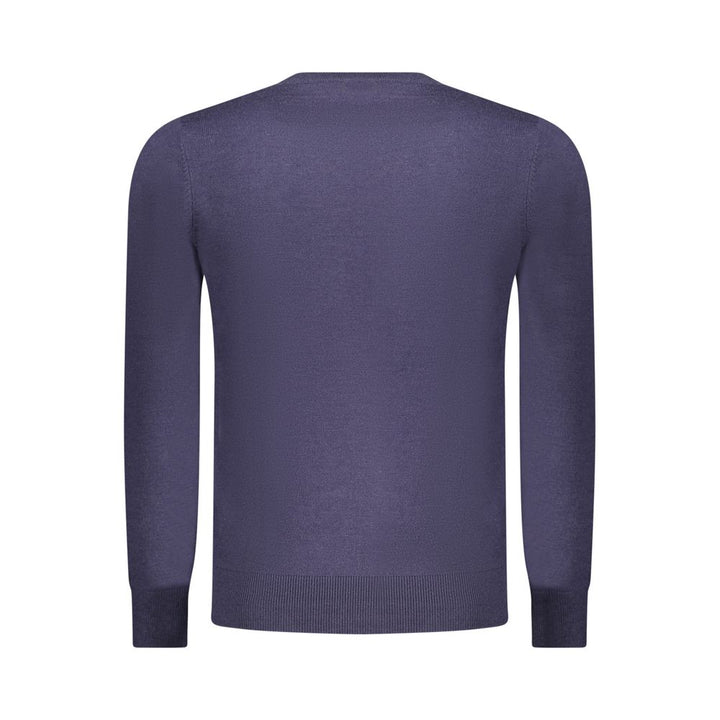 Rifle Blue Polyester Men's Sweater